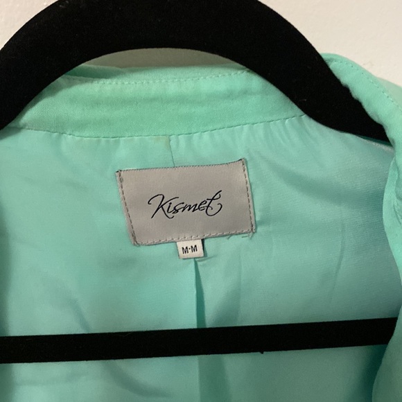 Seafoam Green Kismet Blazer - Picture 2 of 6
